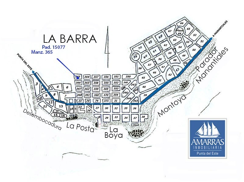 Terreno a la venta en La Barra